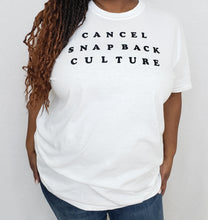 Load image into Gallery viewer, Cancel Snapback Culture Tee